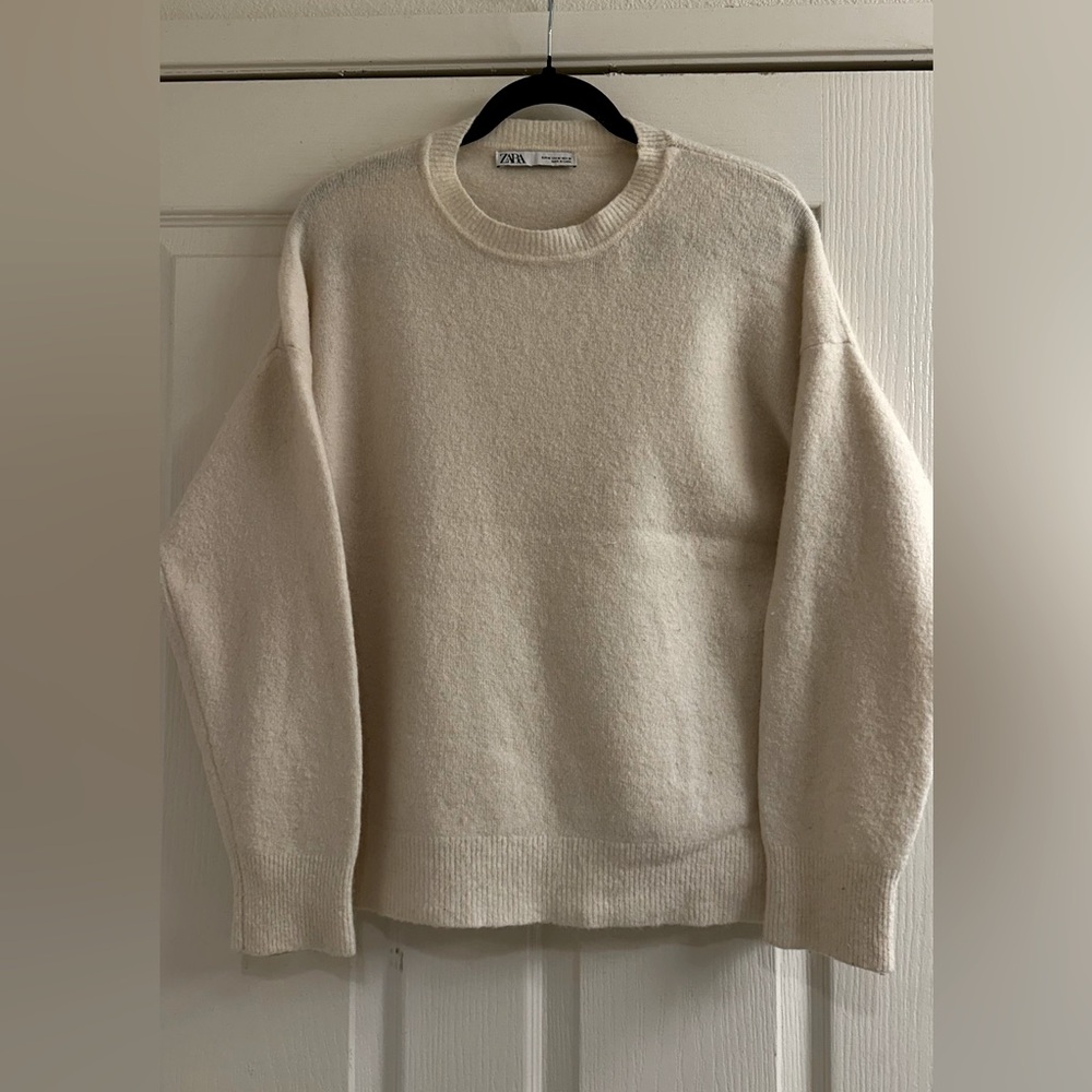 Women’s Cream Sweater ZARA